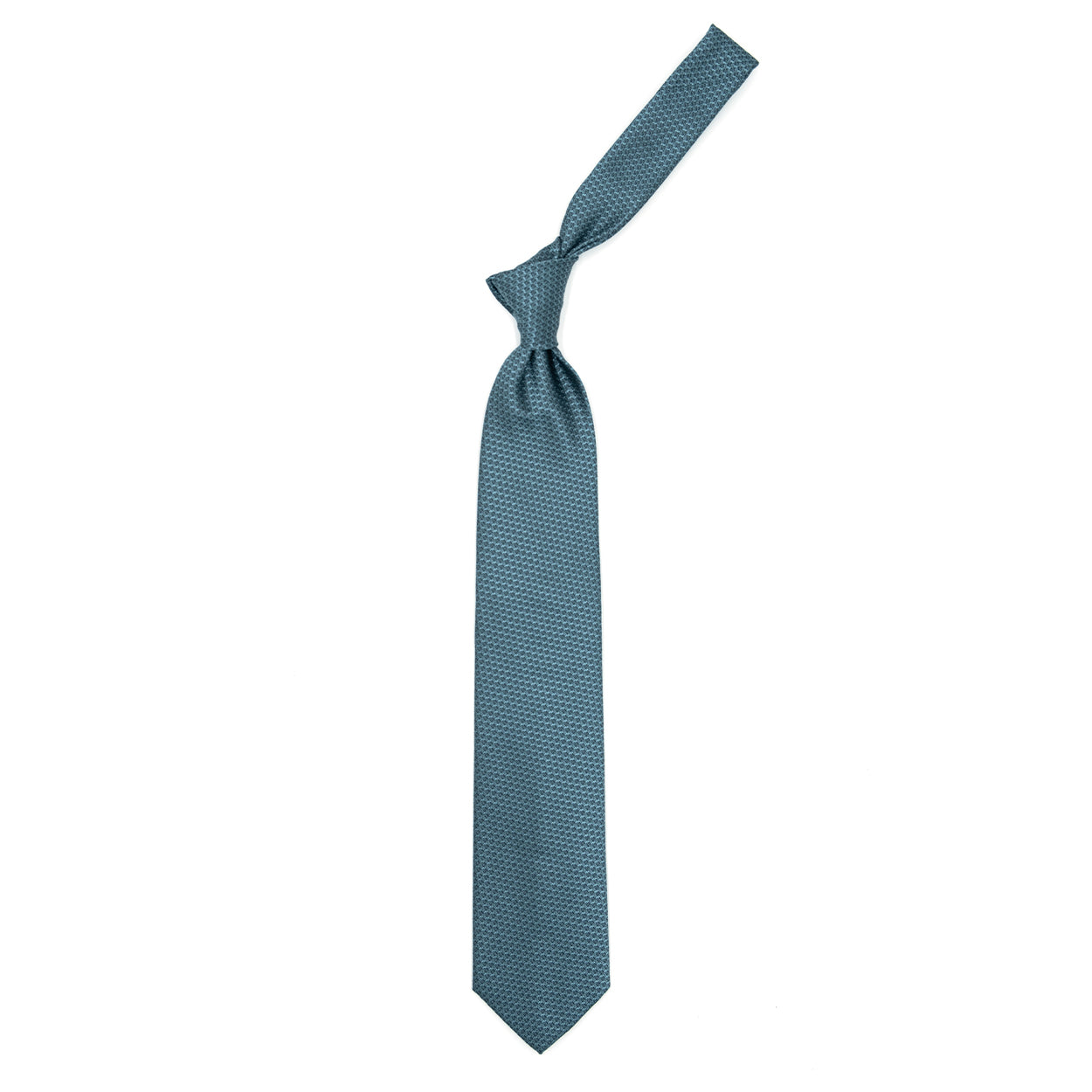 Petroleum textured tie