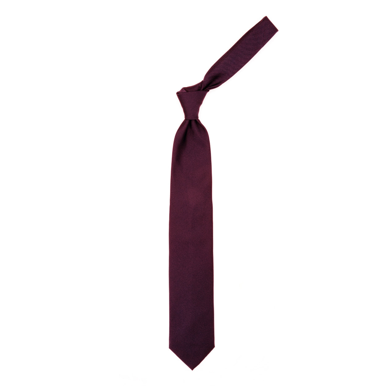 Burgundy tie