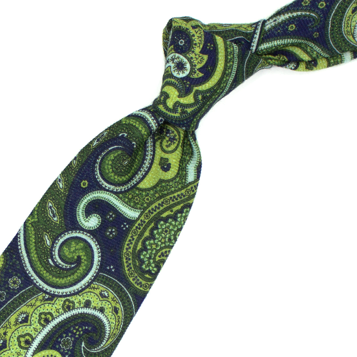 Green Paisley Tie