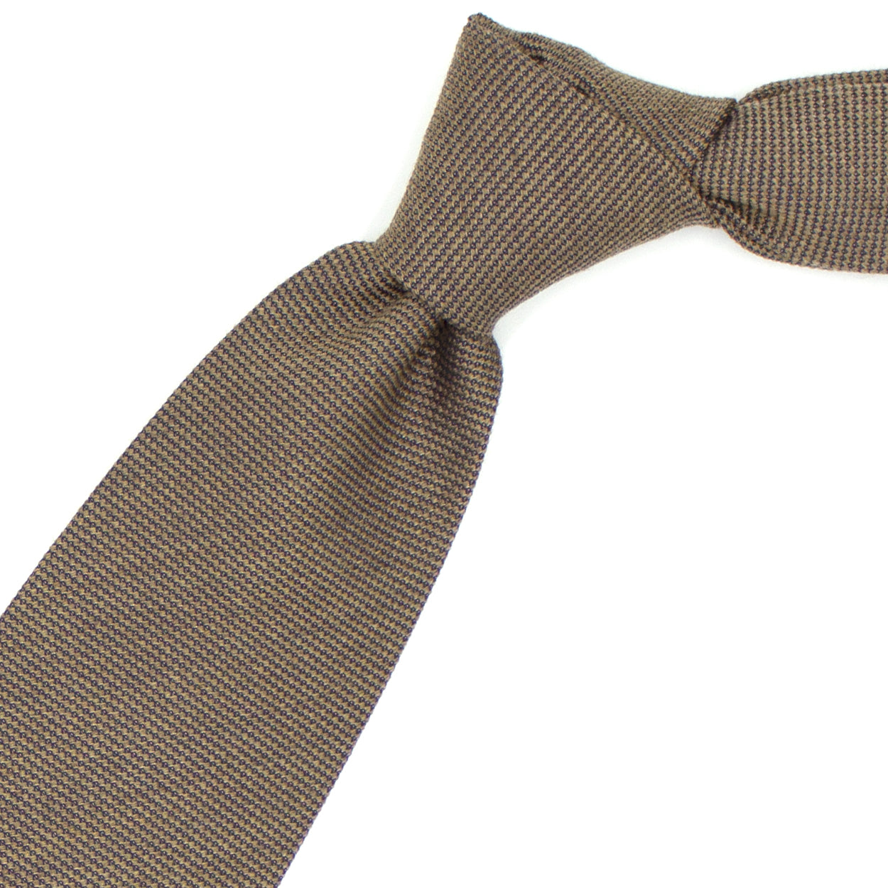 Light brown textured tie